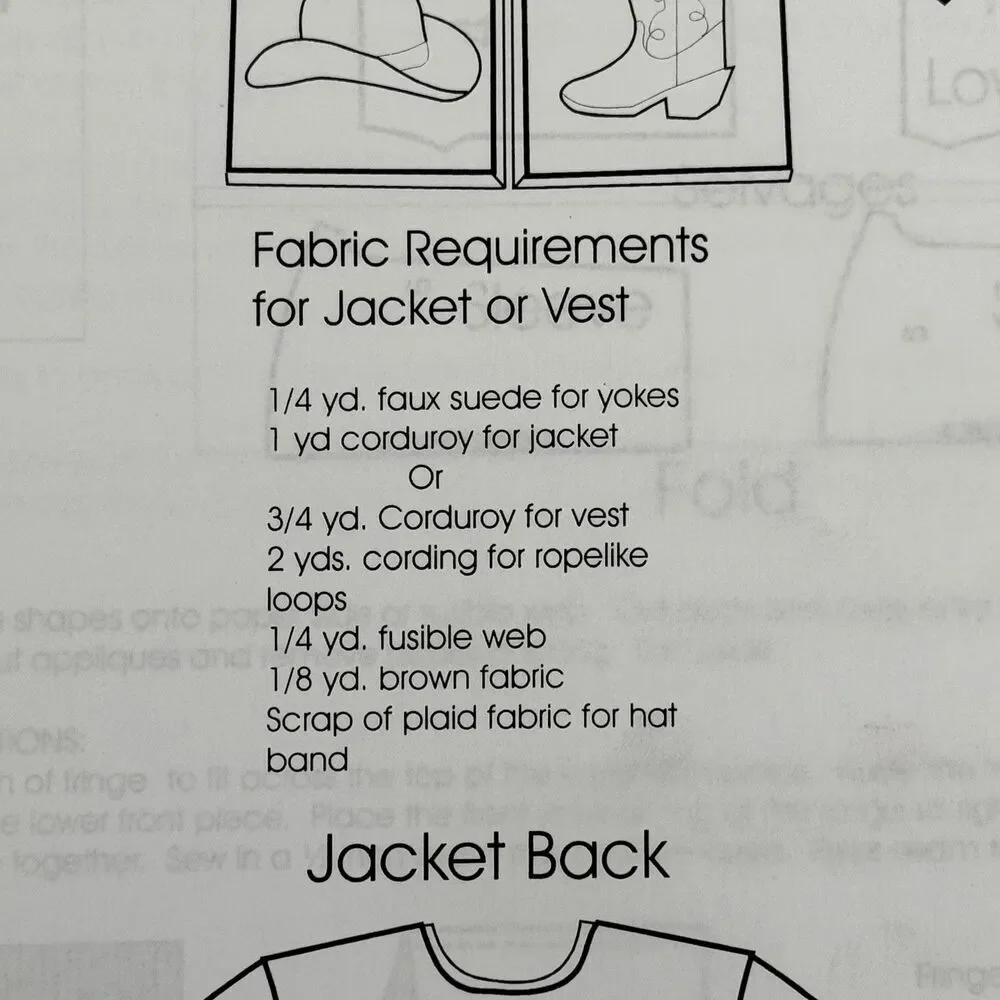 Suzanne Sievers Designs cowboy jacket